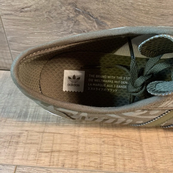 Adidas Adi-Ease Skateboarding Shoes Raw Khaki - Picture 7 of 7